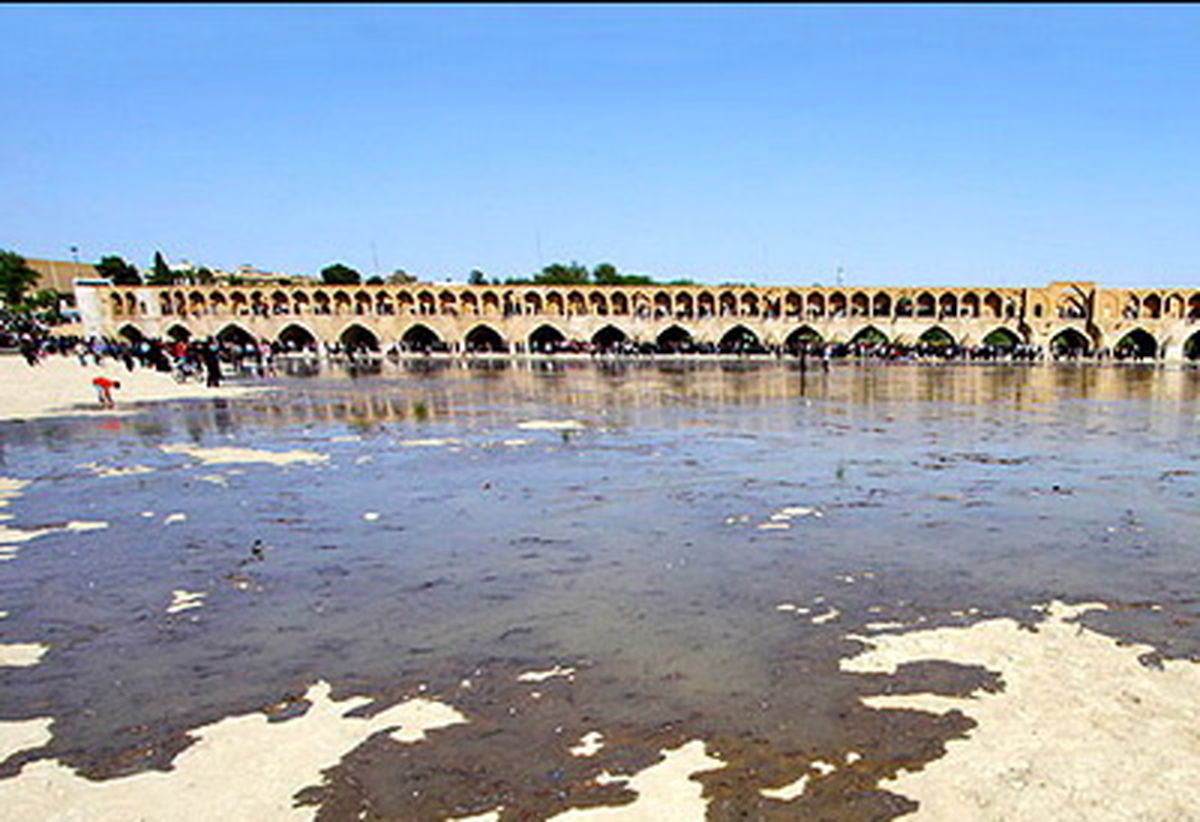 حجم آب در سد زاینده‌رود به 156 میلیون مترمکعب رسیده است