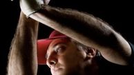 ژست گلف باز ایرج نوذری + عکس