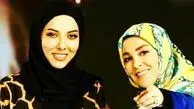 لیلا اوتادی در کنار دوستش + عکس