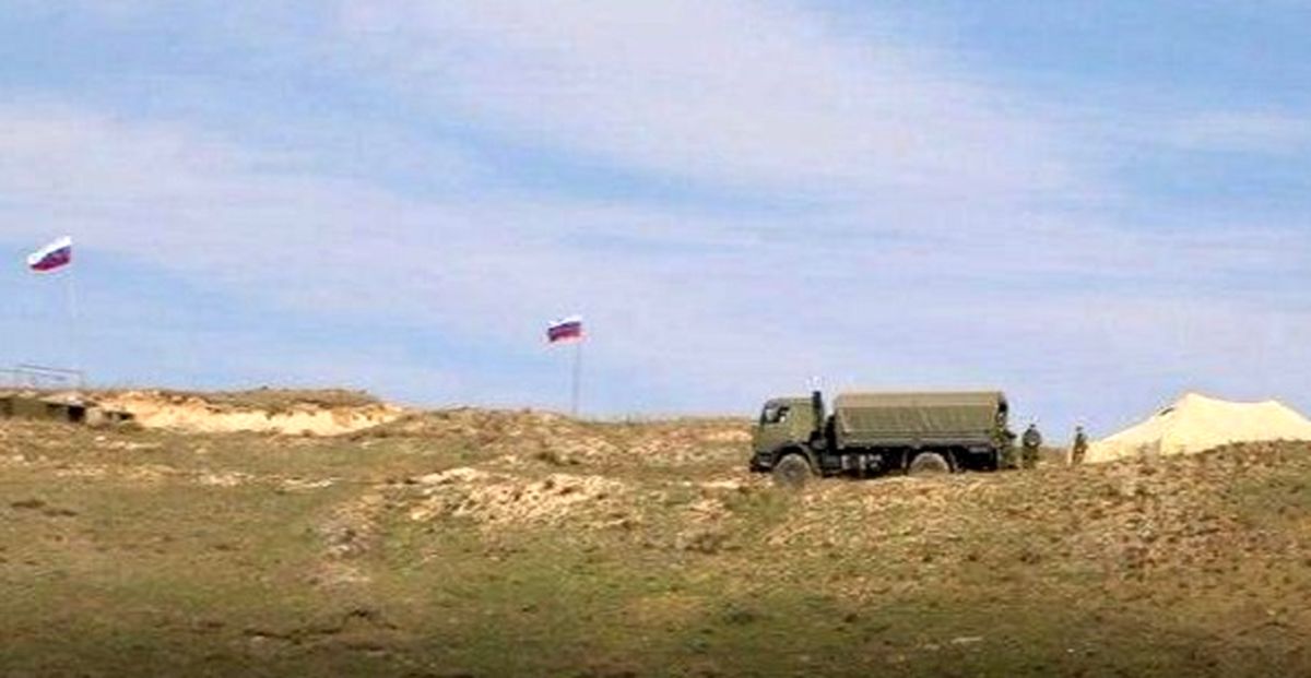  استقرار نظامیان روسیه در مرز قره‌باغ