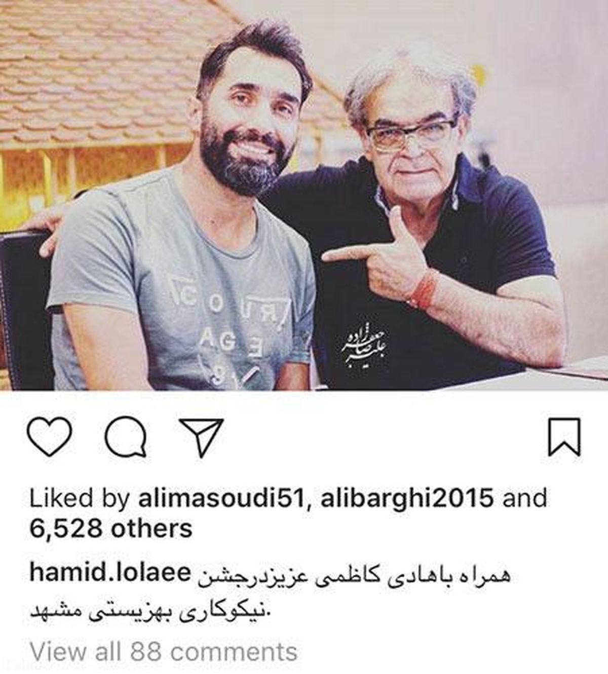 حمید لولایی در جشن خیریه مشهد+عکس