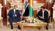 دیدار نخست‌وزیر عراق با رئیس منطقه کردستان