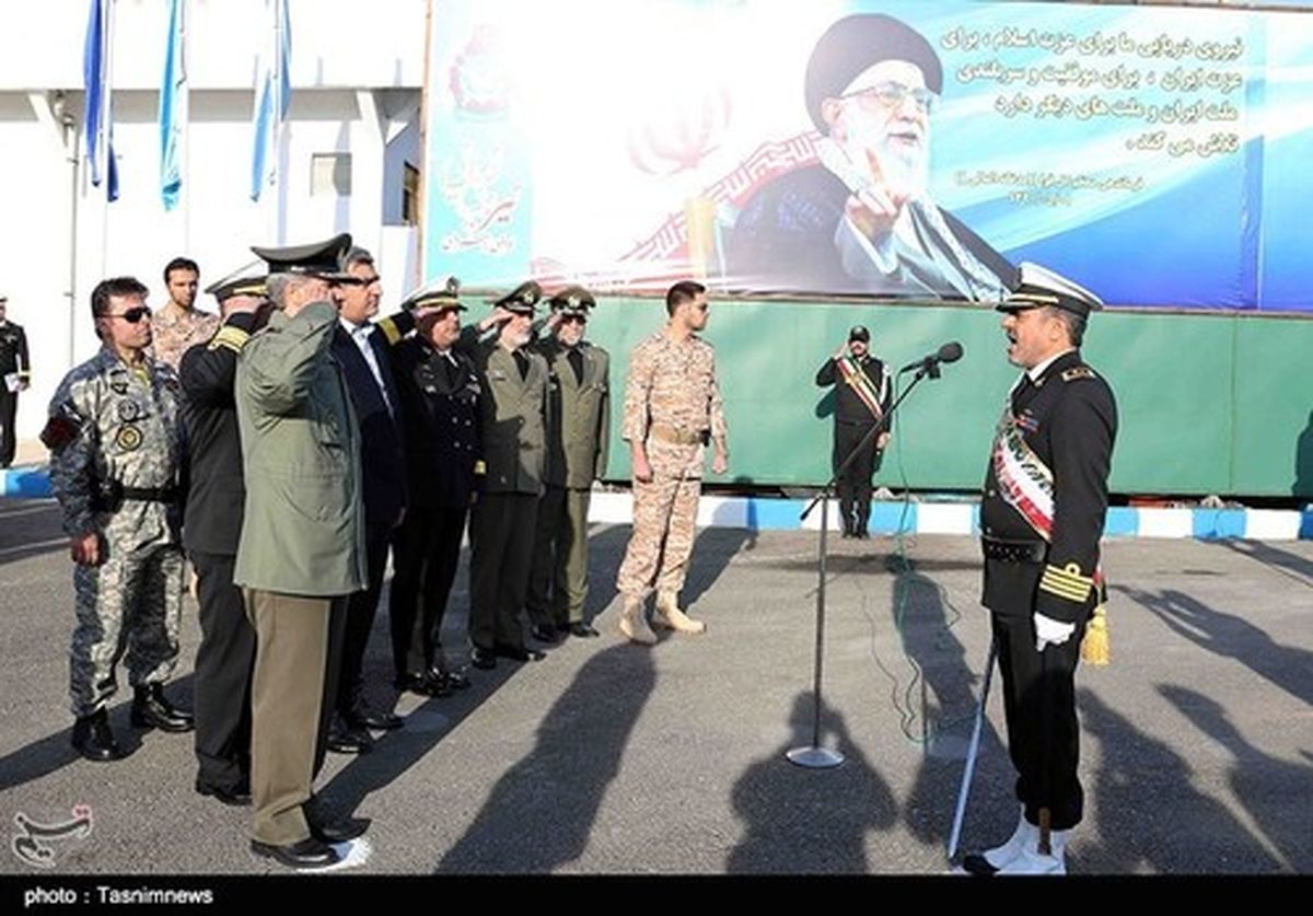 تحویل‌ ناو موشک انداز سپر به نیروی دریای ارتش توسط وزارت دفاع (عکس)