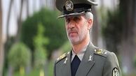 وزیر دفاع: تل‌آویو و حیفا با اشاره فرمانده معظم کل قوا با خاک یکسان می‌شود
