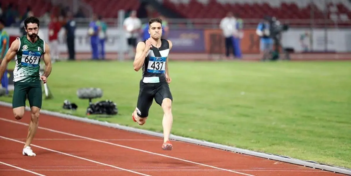 دونده ایران در آسیا ششم شد