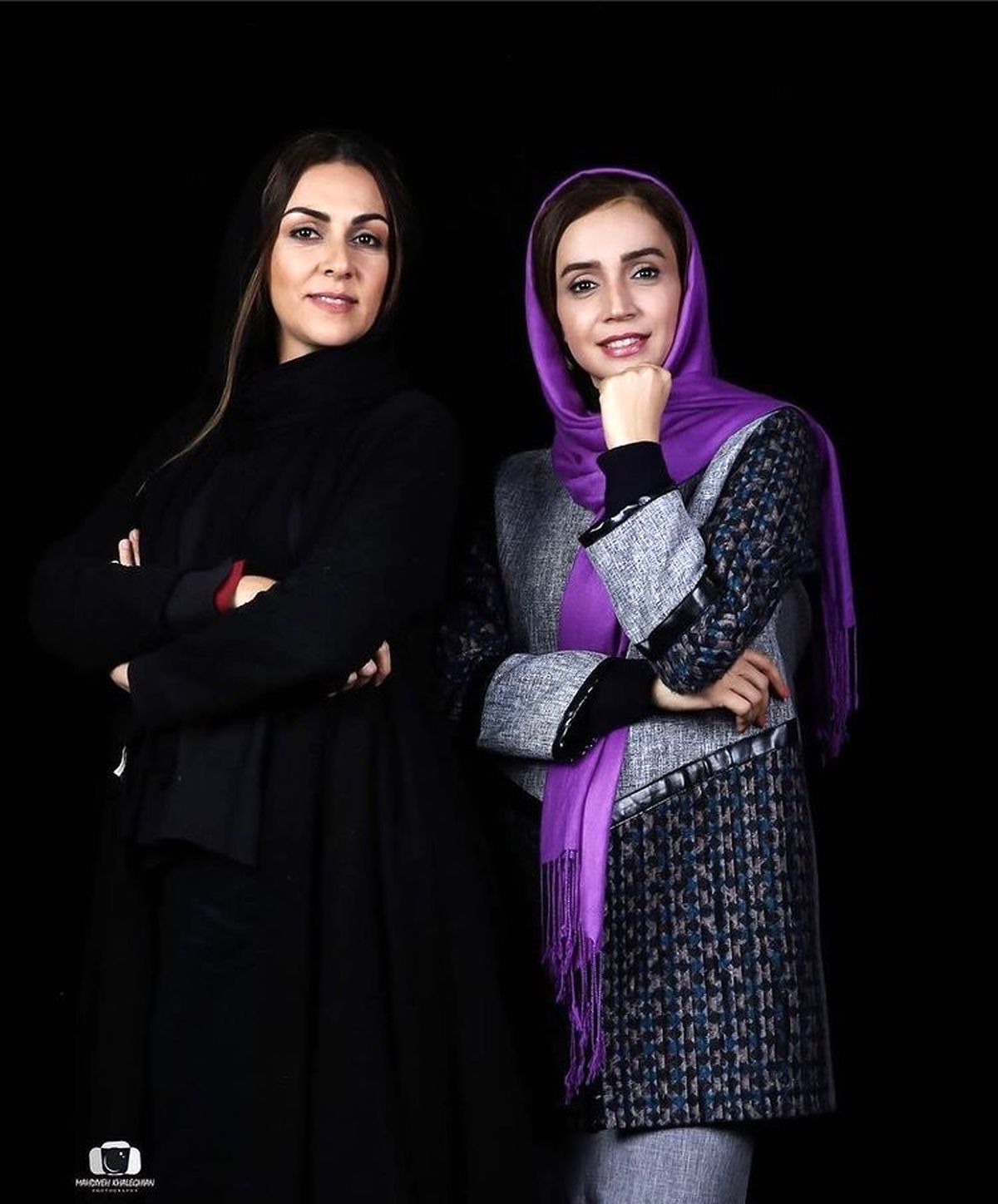 شیوا ابراهیمی و شبنم قلی خانی گم شده در تاریکی ها + عکس