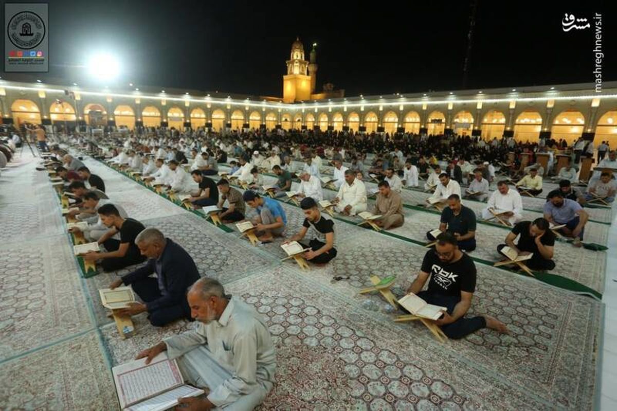  مسجد کوفه در ایام شهادت امام علی(ع)+ تصاویر