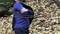 مجید اخشابی در دل طبیعت + عکس