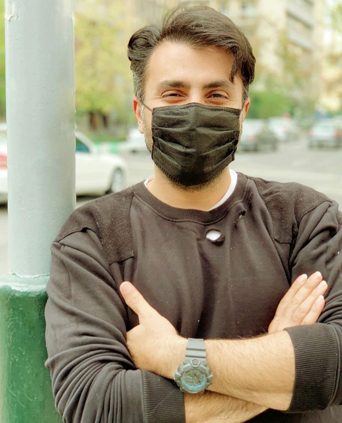 ظاهر جدید علیرضا تلیسچی + عکس