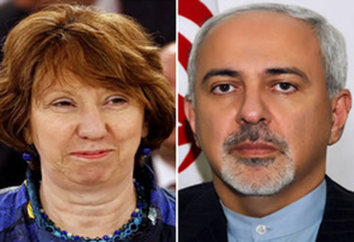 ظریف و اشتون دیدار می‌کنند