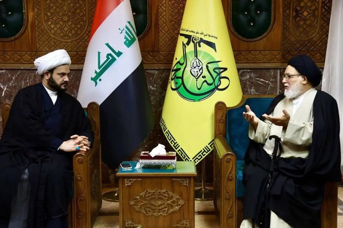 دیدار دبیرکل مقاومت اسلامی نُجَباء با نماینده مقام معظم رهبری در لبنان