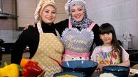 آفرود مزه ها بهاره رهنما در خانه دوستش + عکس