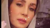سلفی جدید حدیث فولادوند در خانه اش + عکس