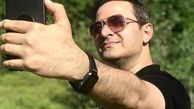 سلفی گرفتن سعید شیخ زاده در طبیعت + عکس
