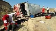واژگونی مینی‌بوس مسیر تکاب - شاهین‌دژ | چند نفر مصدوم شدند ؟