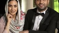 علی سخنگو و همسرش + عکس