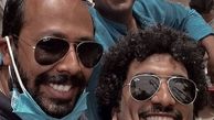 نصرالله رادش و دوستان آبادانیش + عکس