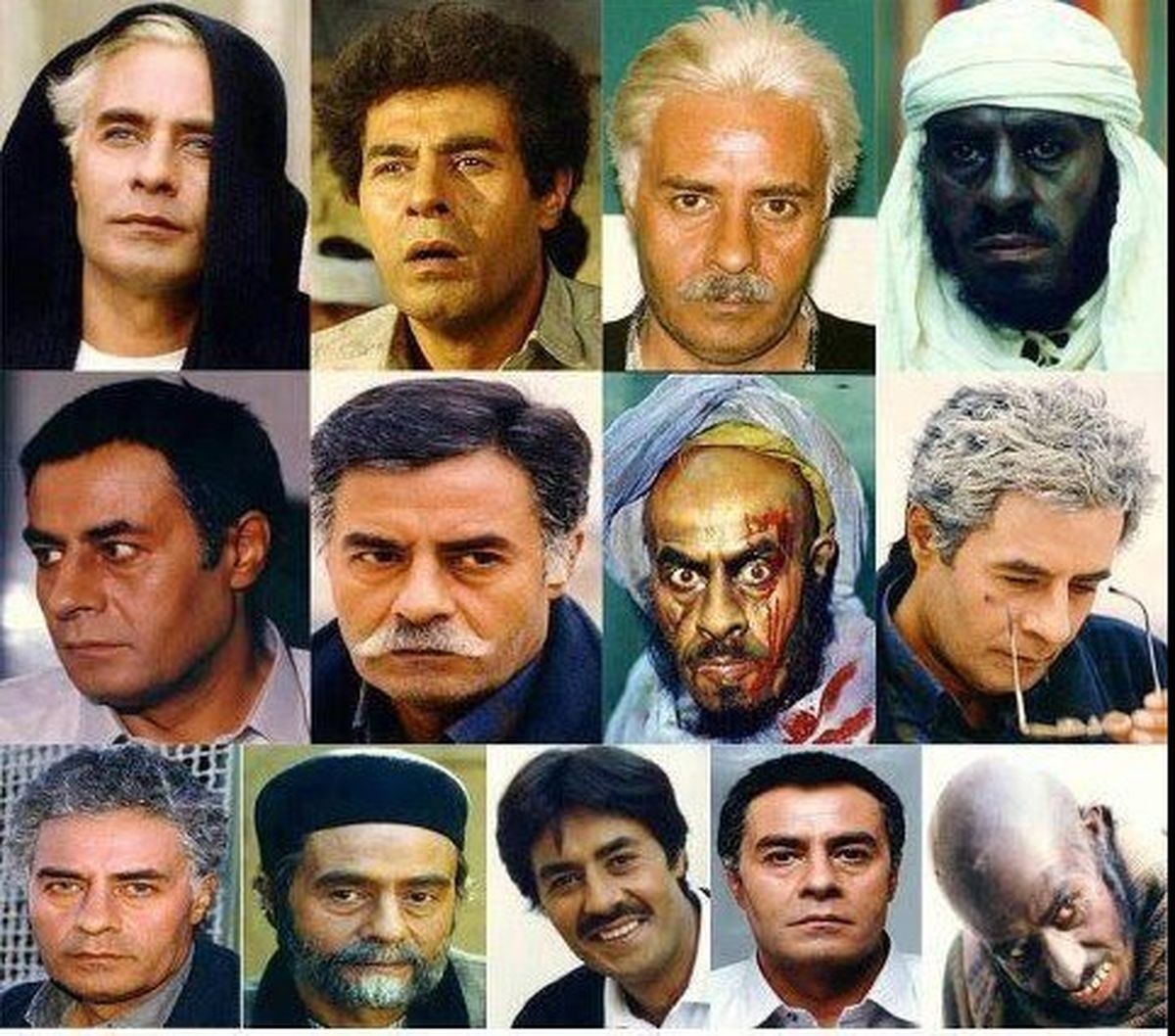 خسرو شکیبایی, با گریم های باورنکردنی+عکس