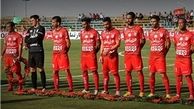 پایان نیمه نخست بازی پرسپولیس و تراکتور سازی