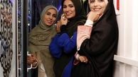 قطار سواری مژده لواسانی با خانم های بازیگر + عکس