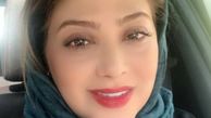 صبح بخیری به سبک مریم سلطانی در ماشینش + عکس