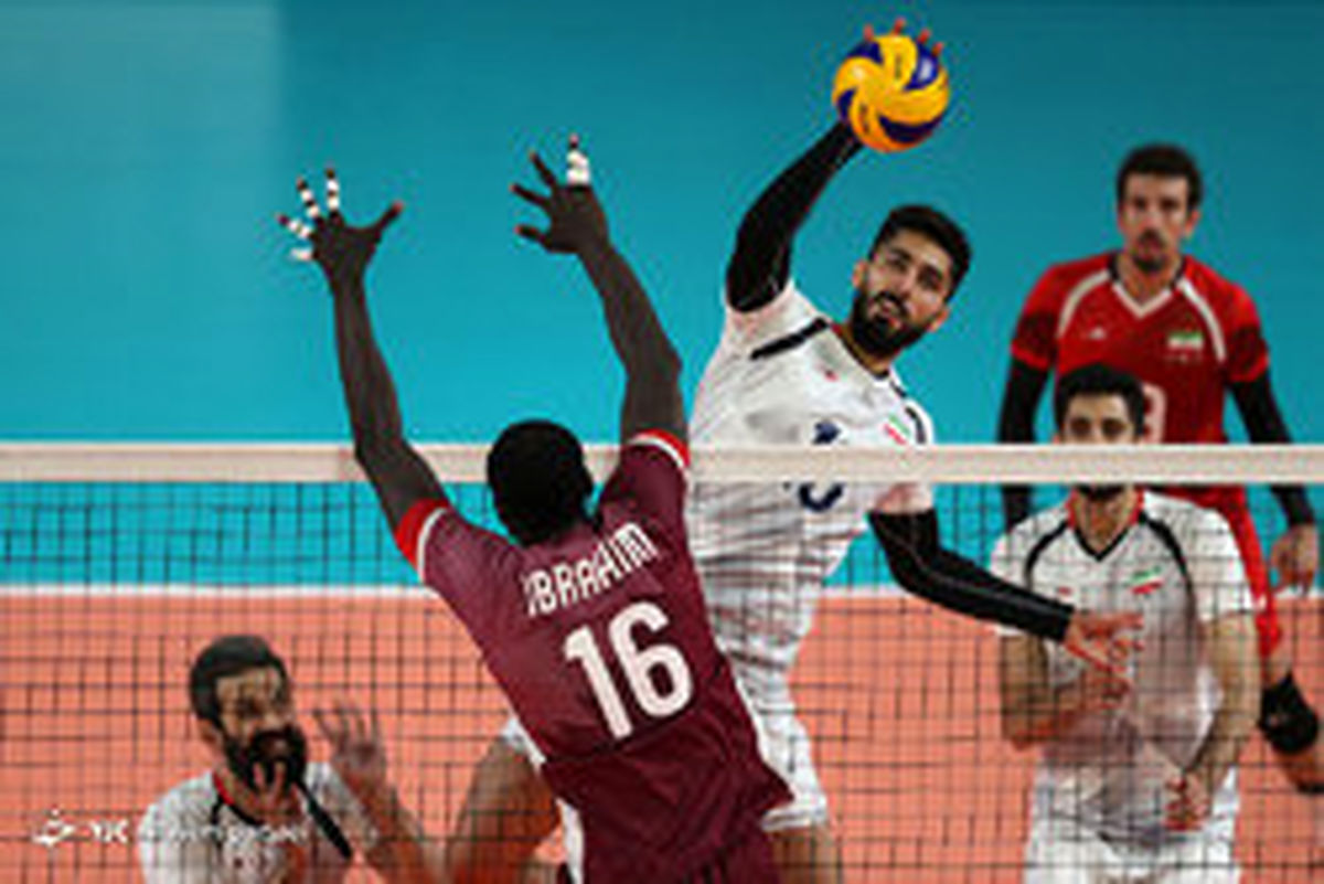 والیبال ایران مغلوب آمریکا شد