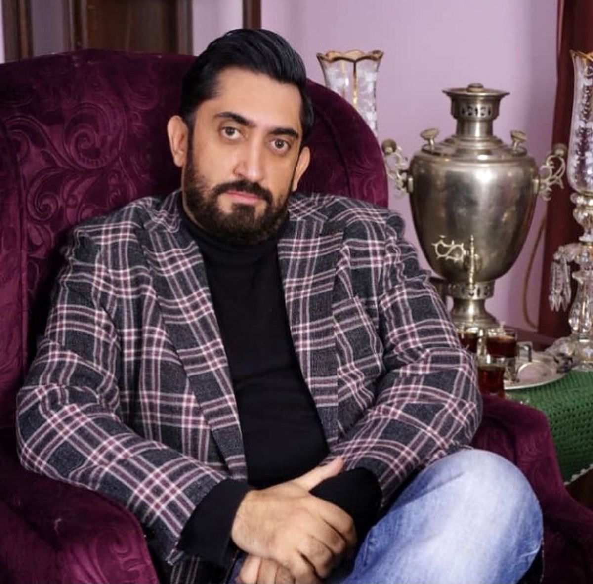 ظاهر جدید کوروش معصومی + عکس