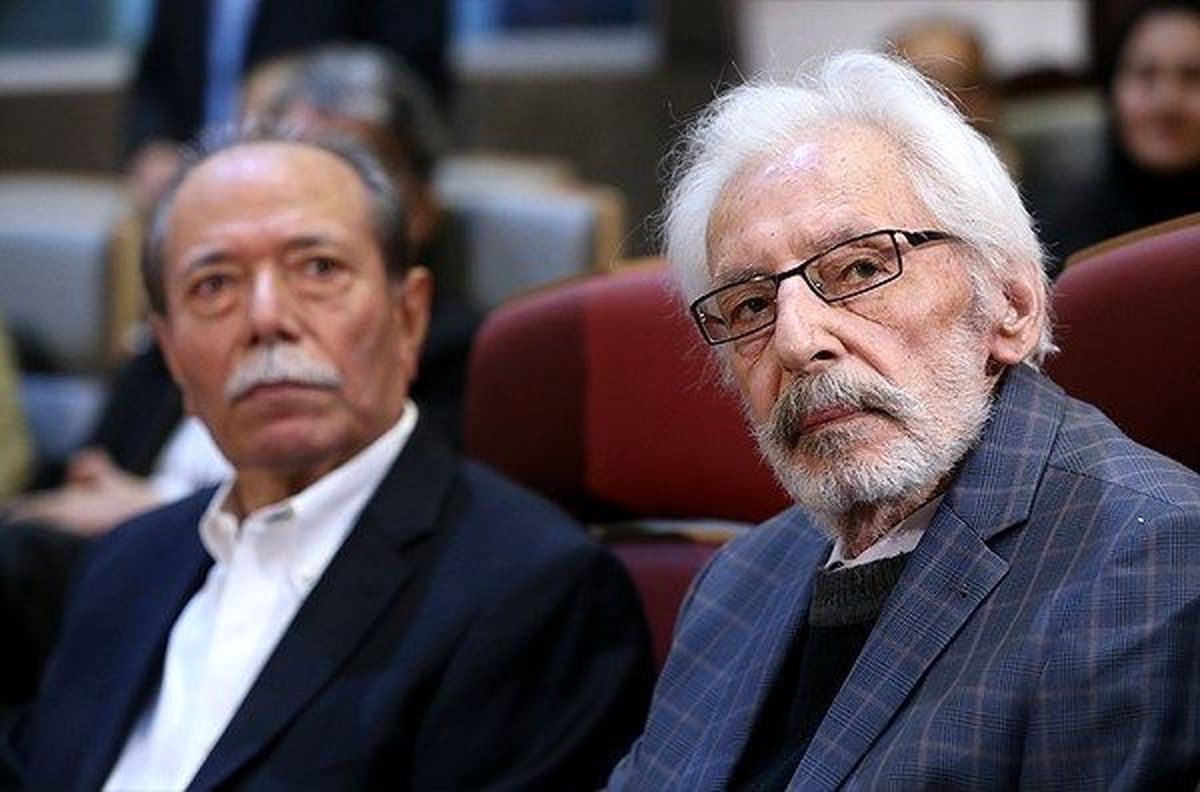 علی نصیریان بر بالین جمشید مشایخی+عکس