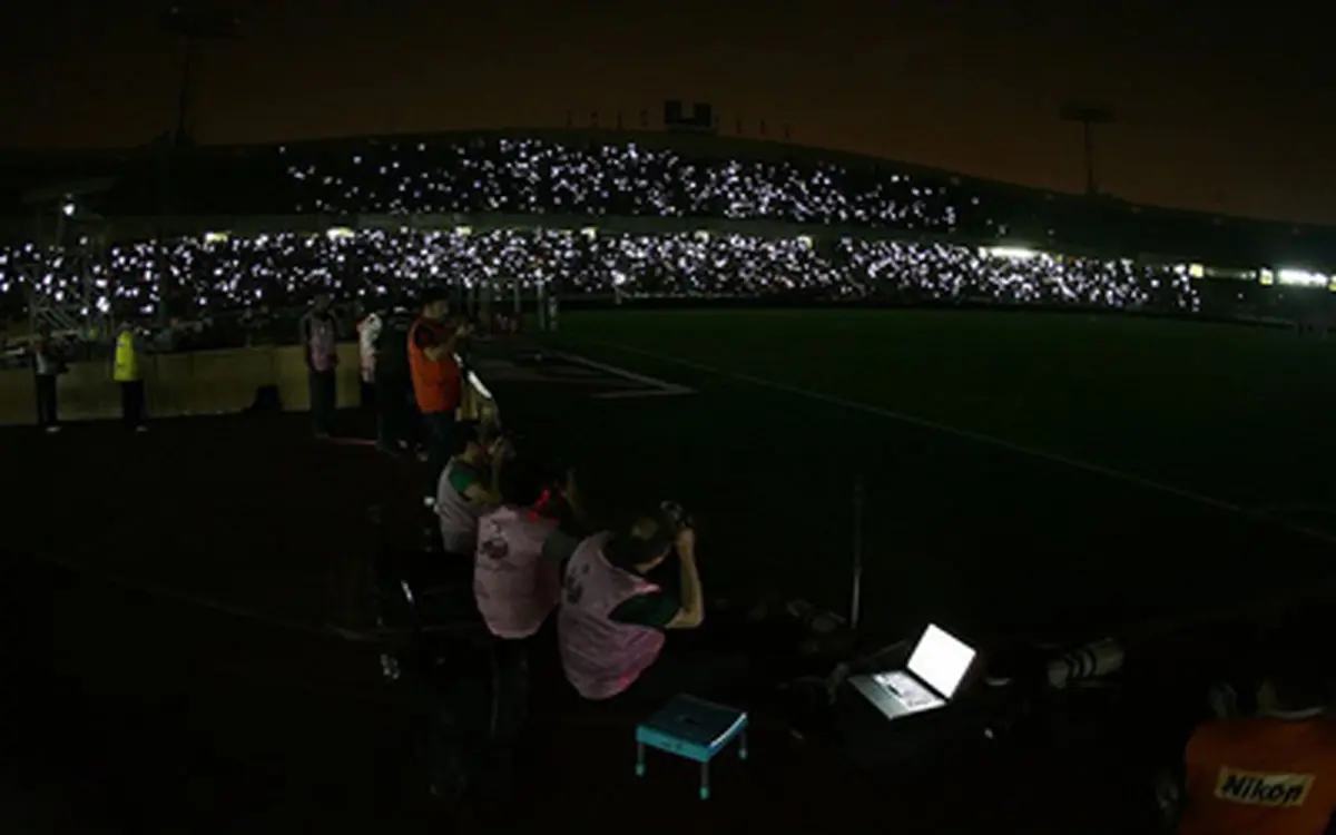 دلیل واقعی قطع برق ورزشگاه آزادی+فیلم