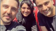 باران کوثری و عشقش در ماشین لاکچری + عکس