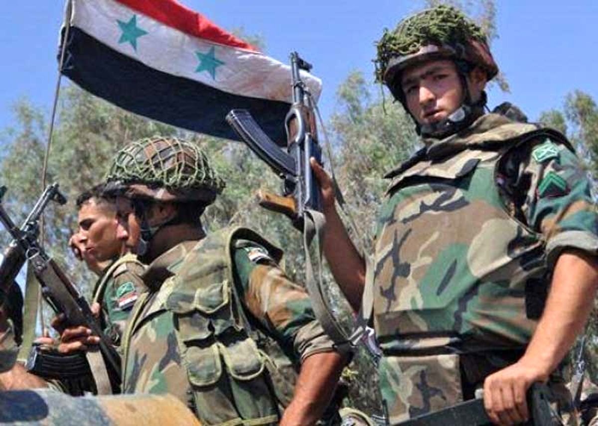 درگیری شدید ارتش سوریه با تروریست ها در شمال حمص