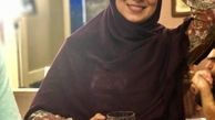 روشنک عجمیان در پشت صحنه سریال جدیدش+عکس