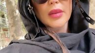 سلفی سارا منجزی پور پس از فوت پدرش + عکس