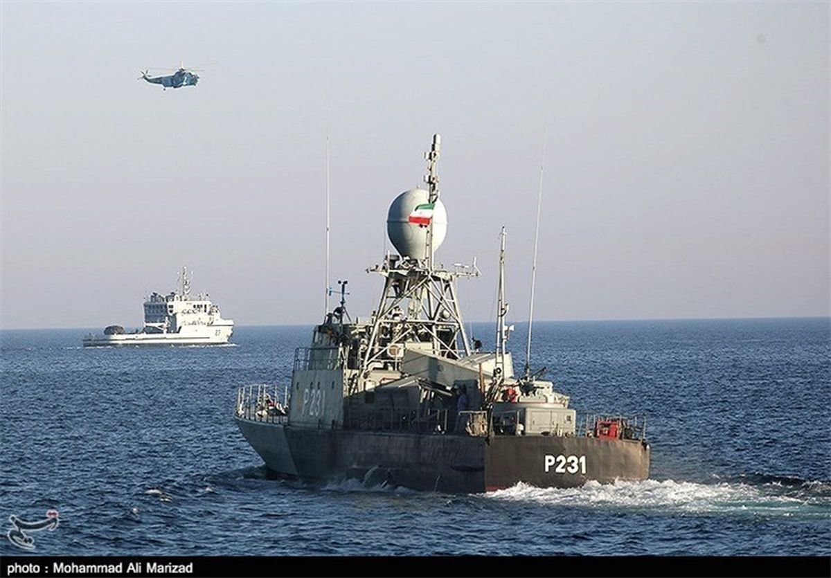 نجات ملوانان ایرانی در اقیانوس هند توسط ناوگروه نداجا