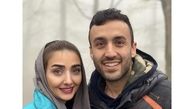 دریا مرادی دشت و همسر بازیگرش + عکس