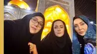 زیارت رفتن خانمهای بازیگر + عکس