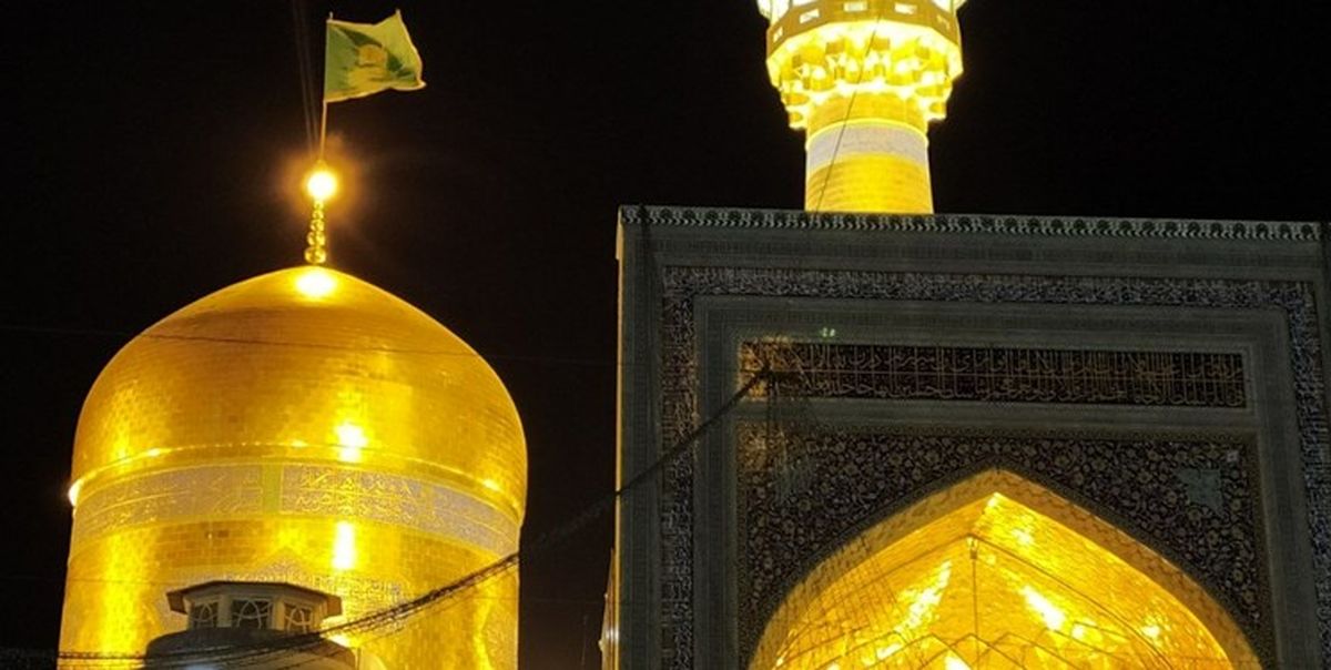 مرمت گنبد نورانی امام رضا (ع)+ عکس