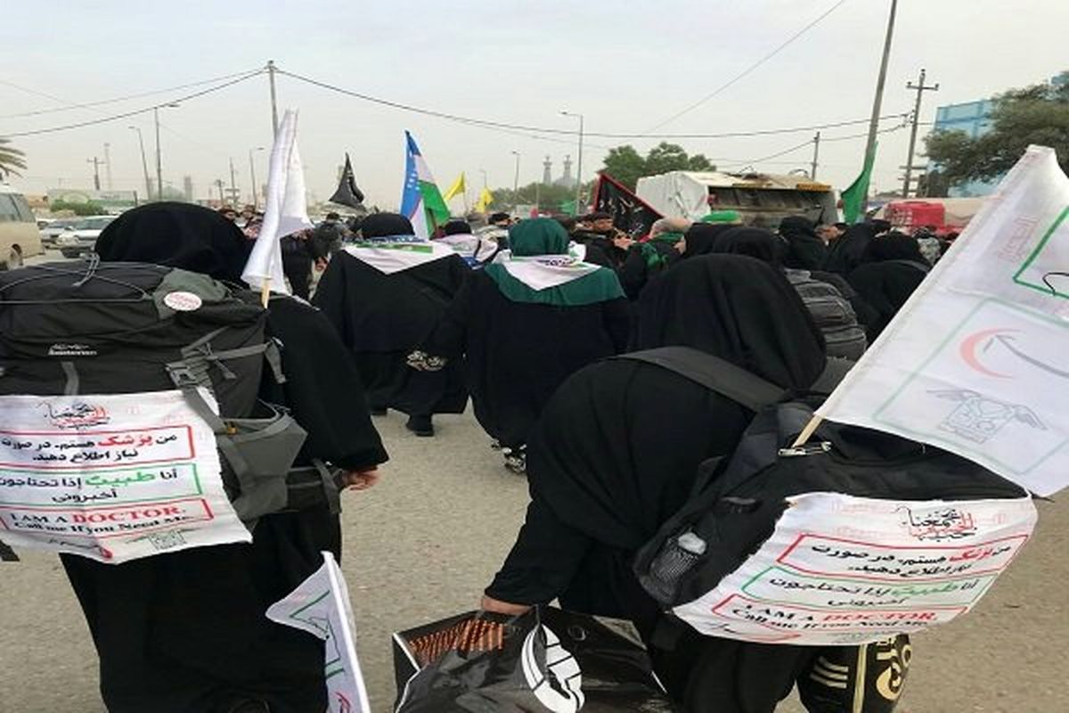 همدلی جهادی از نجف تا کربلا