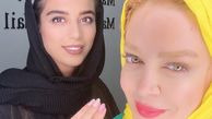بهاره رهنما و دوست آرایشگرش + عکس