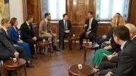 دیدار رئیس جمهور سوریه با هیئتی پارلمانی از روسیه