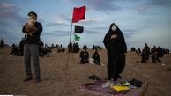 عزاداری محرم در بیابان‌ + تصویر