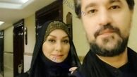 آقای مجری و همسرش در نجف (عکس)