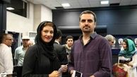 شبنم مقدمی و همسرش+عکس