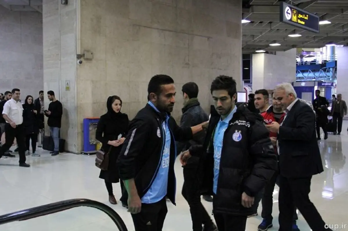 پله نوردی استقلالی ها پیش از سفر به تبریز/عکس