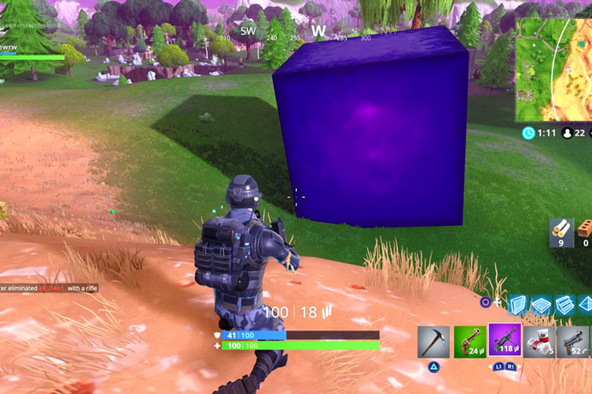 راز مکعب عجیب و غریب بازی Fortnite افشا شد