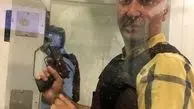 تمرین سخت محمددلاوری با اسلحه و آرپی جی+عکس
