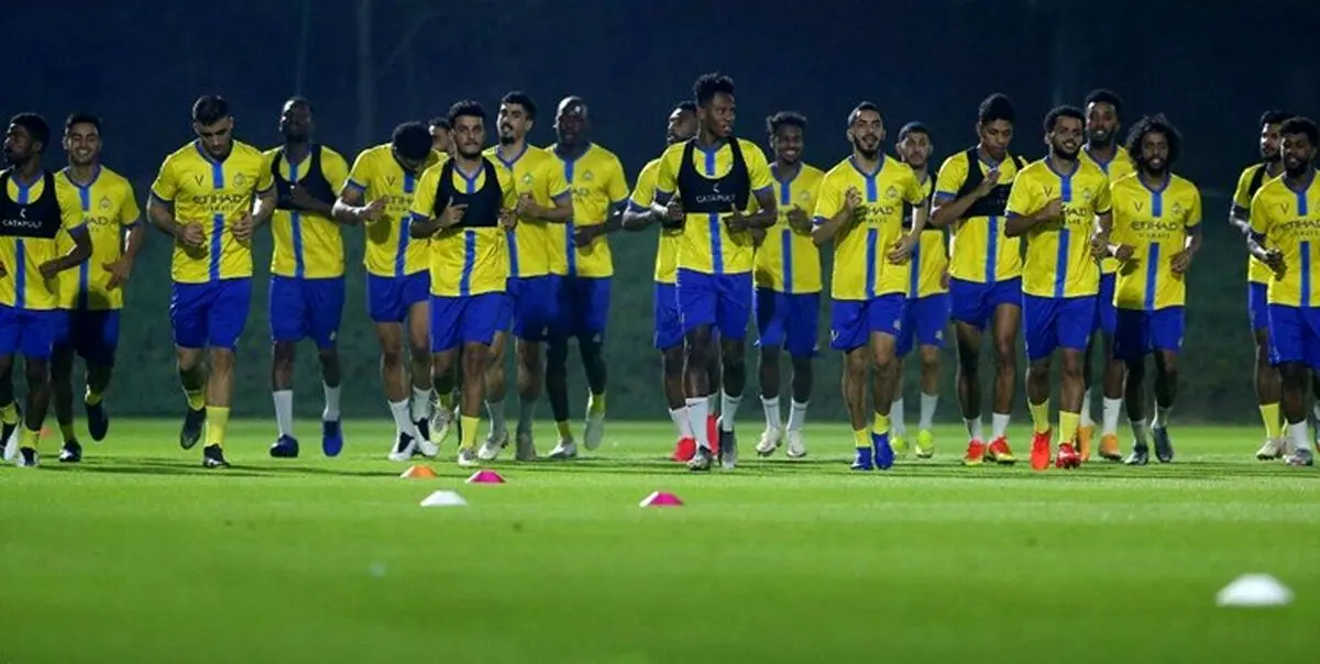 اعلام ترکیب اصلی النصر عربستان مقابل سپاهان