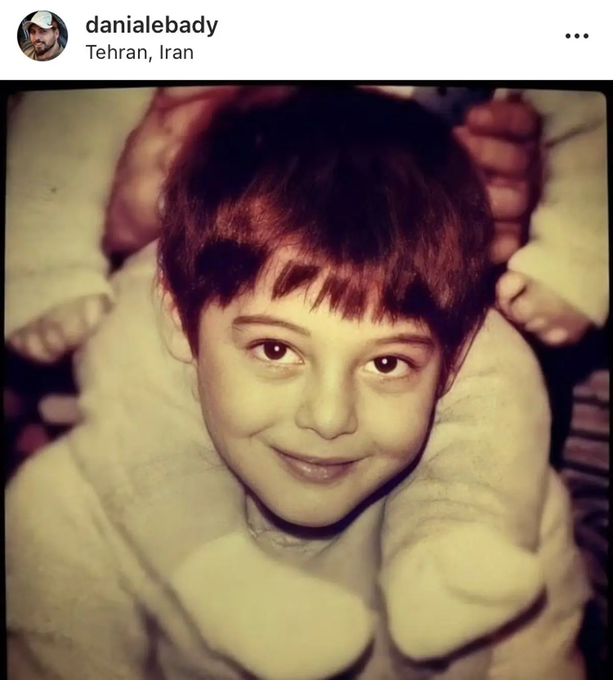 دانیال عبادی در نوجوانی + عکس