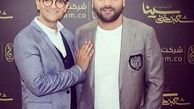 عکس مجری محبوب خوش صورت در کنسرت سینا شعبانخانی