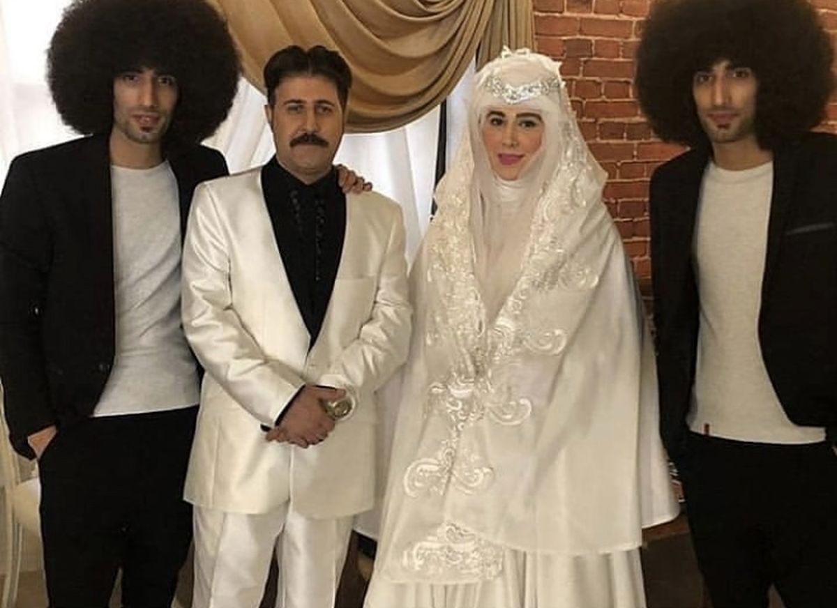 عکسی از عروسی هومن حاجی عبداللهی